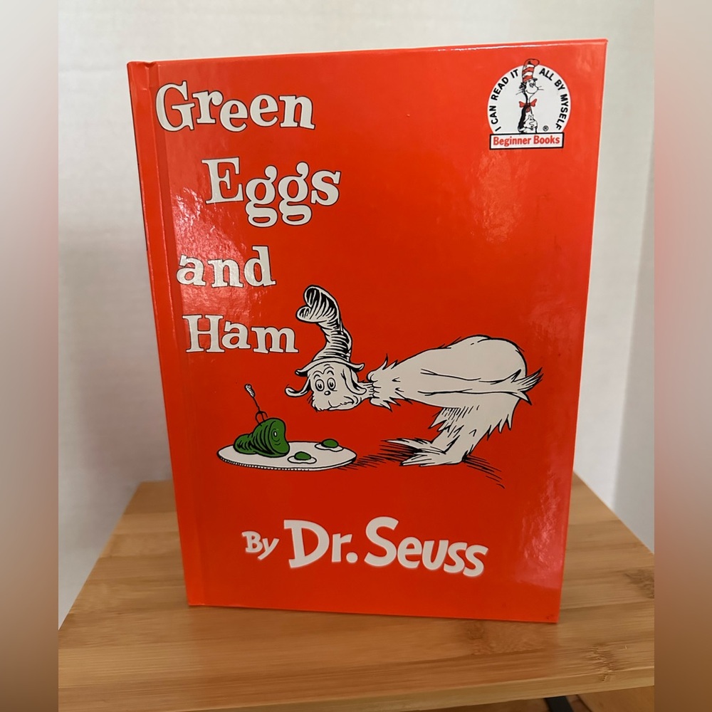 Green Eggs and Ham by Dr. Seuss Book. Fictional Children’s Classic! Hardcover